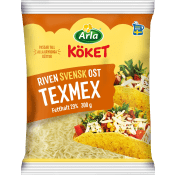 Riven ost Texmex 29% 300g Arla Köket.