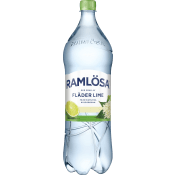 Vatten Kolsyrad Fläder & lime 1,5l Ramlösa.