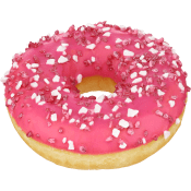 Donut Berry White 71g Donut Worry Be Happy.