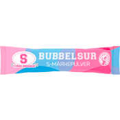 S-märke Pulver Bubblesur- Ett pulver med Bubbelsur smak.