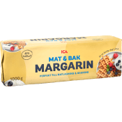 Mat & bakmargarin 80% 1000g ICA.