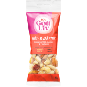 Nöt & Bärmix 70g ICA Gott Liv.