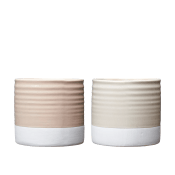 Kruka Rand Rosa Bandet ICA 12cm.
