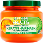 Inpackning Goodbye Damage Keratin 320ml Fructis.