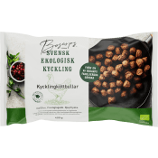 Kycklingköttbullar Ekologisk Fryst 400g Kronfågel Bosarp.