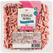 Skinka Rökt Strimlad 500g ICA.