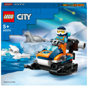 LEGO City Polarutforskare och snöskoter 60376.