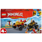 LEGO Ninjago Kais och Ras bil och motorcykelstrid 71789.