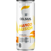 Energidryck Mango Passion 33cl Celsius.