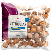Köttbullar Stekta Färska 1kg ICA.