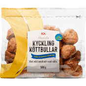 Kycklingköttbullar Stekta Färska 500g ICA.