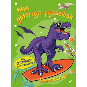 Min glittriga pysselbok:Dinosaurier.