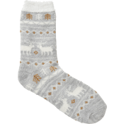 Socka 1p fodrad grå mönster mywear.