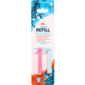 Eltandborste Junior Refill 2-p ICA.