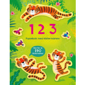 123: pysselbok med klistermärken.