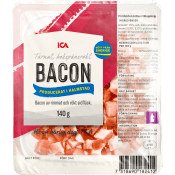 Bacon Tärnad 140g ICA.