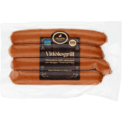 Grillkorv Vitlöksgrill 280g Siljans Chark.