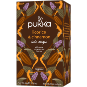 Licorice & cinnamon te Ekologisk 20-p Pukka.