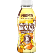 Milkshake Protein Caramel Glazed Bananas Laktosfri 1,6% 330ml ProPud.