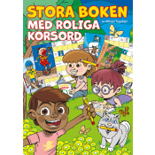 Stora boken med roliga korsord.