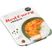 Chicken Red curry Chicken Red Curry med Jasminris 450 Gram Food Collective.