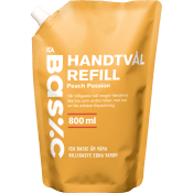 Handtvål Refill Peach Passion 800ml ICA Basic.