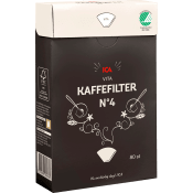 Kaffefilter 1x4 Vita 80-p ICA.