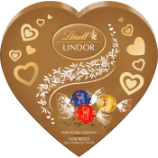 Chokladpralin Lindor Hjärta mix 200g Lindt.