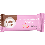 Bar Frukt & Nöt Kakao 50g ICA Gott Liv.