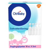 Engångspipetter med saltvattenlösning 18-p OtriBaby.