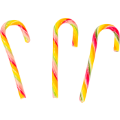 Polkakäppar Tutti Frutti.