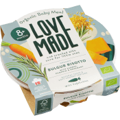 Barnmat Bulgur risotto 8m 185g Lovemade.