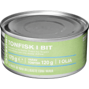 Tonfisk i olja 170g ICA Basic.