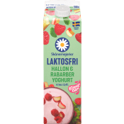 Yoghurt Hallon Rabarber Laktosfri 2,4% 1000g Skånemejerier.