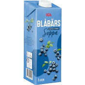 Blåbärssoppa 1l ICA.