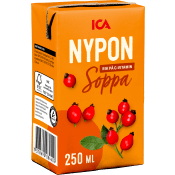 Nyponsoppa 250ml ICA.