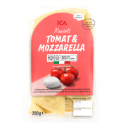 Pasta Ravioli Tomat och Mozzarella Färsk 250g ICA.