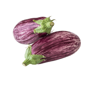 Graffiti aubergine ca 300g Klass 1.