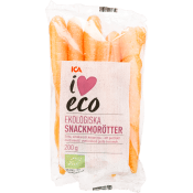Snackmorötter Ekologisk 200g Klass 1 ICA I love eco.