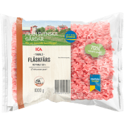 Fläskfärs Färsk 20% 1kg ICA.