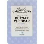 Burgarchedda lagrad 86g Väddö Gårdsmejeri.