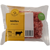 Nötfärs Färsk 12% 500g Hacksta Köttdisk.