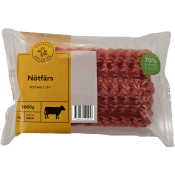 Nötfärs Färsk 20% 1kg Hacksta Köttdisk.