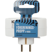 Förgreningspropp 2-vägs Jordad ICA.