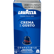 Kaffekapslar Crema e Gusto Classico 10-p Lavazza.