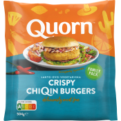Crispy ChiQin Burgers 504g Quorn.