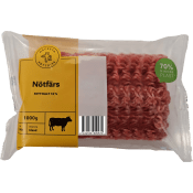 Nötfärs Färsk 12% 1kg Hacksta Köttdisk.