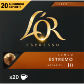 kaffekapslar Estremo 20p L'Or.