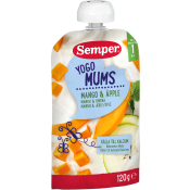 Yogo mums Mango & äpple Från 1år 120g Semper.