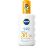 Solskydd Sensitive Immediate Protect Soothing Spray SPF30 200ml Nivea Sun.